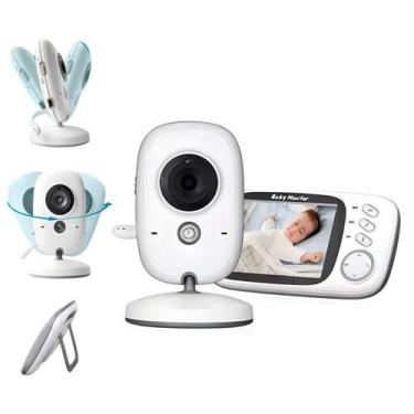 Imagem de Baba Eletronica Digital Tela 3.2 Para Monitorar Seu Bebê Visao Noturna