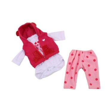 Imagem de Roupas Para Bonecas De 17 Polegadas, Macacão E Pijamas, Acessórios Par