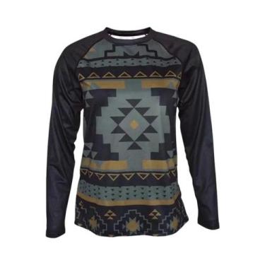 Imagem de Camiseta De Ciclismo Feminina De Secagem Rápida Com Manga Longa Para M