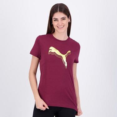 Imagem de Camiseta Puma Metallic Feminina-Feminino
