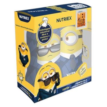 Imagem de Kit Minions Infantil Shampoo 250ml e Condicionador 230ml Nutriex