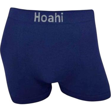 Imagem de Cueca Boxer Masculina Dia a Dia Básica Sem Costura Anatômica Confortável Hoahi 016hob22128mr