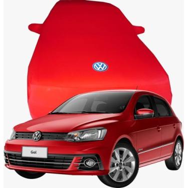 Imagem de Capa de Carro Gol tecido Lycra Premium - Cadilhe Capas, Azul Royal