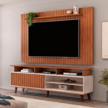 Imagem de Rack Flow com Painel Lume para TV de até 65 Polegadas DJ Móveis, Freij