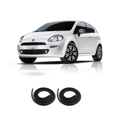 Imagem de Kit Borracha Vedação 2 Portas Dianteira Punto 2008 A 2017 - sem marca