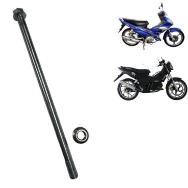 Imagem de Eixo Da Roda Traseira Com Porca Joy Plus Marva Ufo - Eixo roda traseir