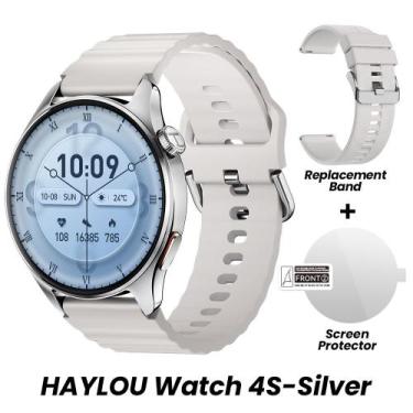 Imagem de New Haylou Watch 4S GPS 1,43"AMOLED SmartWatch 1ATM À Prova D'água Rel