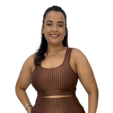 Imagem de Top de Academia Grande Plus Size Fitness 46 48 50 52 54 -c7 NICOLE, Ma