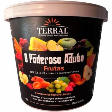 Imagem de O Poderoso Adubo Frutos e Pomares 90g Fertilizante Mineral Misto N7.2-