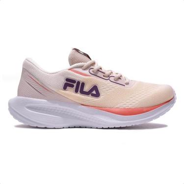 Imagem de Tênis Fila Rise Up Feminino, 36, Rosa, Bege