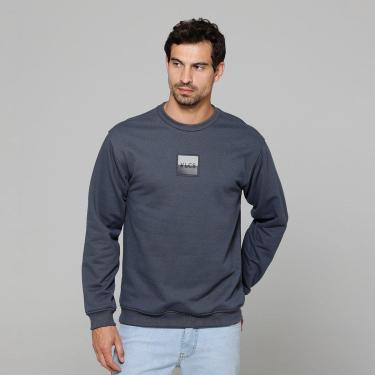 Imagem de Moletom Gola Careca Masculino VLCS Chumbo-Masculino