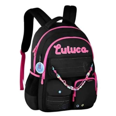Imagem de Mochila de Costas OFICIAL LULUCA LU24611 - CLIO, Preto