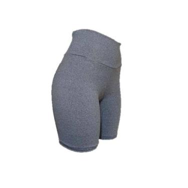 Imagem de Bermuda legging Suplex Academia Corrida Passeio feminino - nay, M, Fem