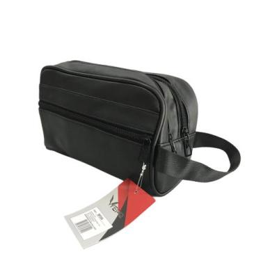 Imagem de Necessaire de material sintético BF054 - YEPP Bags, Preto