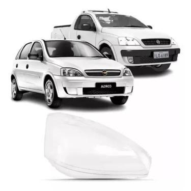 Imagem de Lente Farol Corsa Montana 2003 2004 2005 2006 2007 2008 2009 2010 - JH