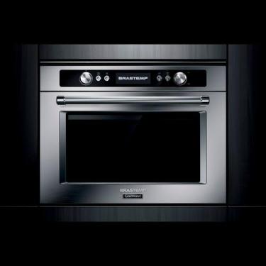 Imagem de Micro-ondas de Embutir Brastemp Gourmand 40 Litros Inox com Sistema 3D