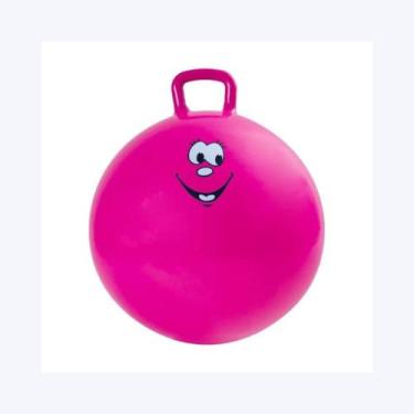 Imagem de Bola de Saltar Pula Pula Infantil 45cm Live Up, Rosa
