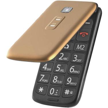 Imagem de Multilaser Flip Vita P9043 32MB 32MB RAM Preto Dual Chip Tela 2.4" Botão SOS Idoso Lanterna Bluetooth