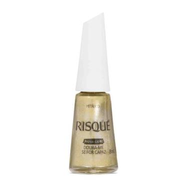 Imagem de Esmalte Metálico Risqué Doura-me Se For Capaz 8ml