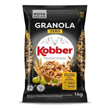 Imagem de Granola Tradicional Zero Acucar 1kg Kobber