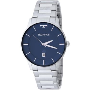 Imagem de Relógio Technos Masculino Slim Prata - GM10YQ/1A