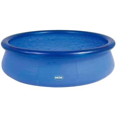 Imagem de Piscina Inflável Azul Em Pvc 4.600 Litros Redonda 1054 Mor