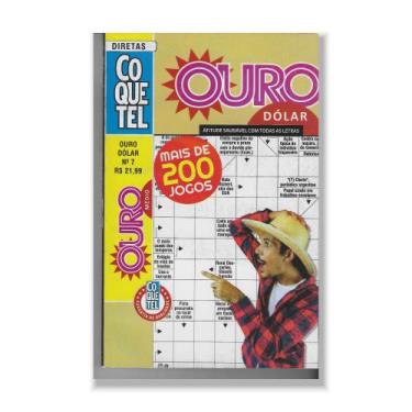 Imagem de Passatempo Palavras Cruzadas Ouro Dólar Edição 7 Médio - Coquetel