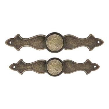 Imagem de 2 Peça Puxador Guarda Roupa Porta De Armario Colonial Comoda