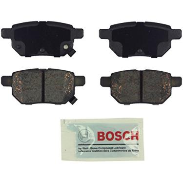 Imagem de Bosch BE1354 Conjunto de pastilhas de freio a disco de cerâmica azul - traseira, compatível com Lexus CT200h, Pontiac Vibe, Scion iM, tC, xB, Toyota Corolla, Matrix, Prius, Prius Prime, Yaris