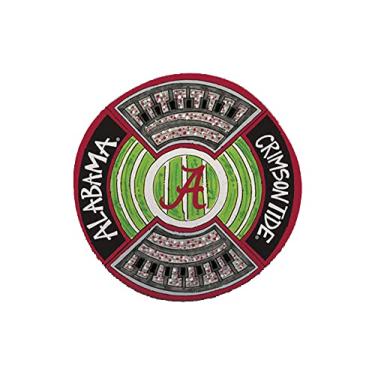 Imagem de Magnolia Lane Travessa redonda do estádio do Alabama 20251, 34 cm de diâmetro