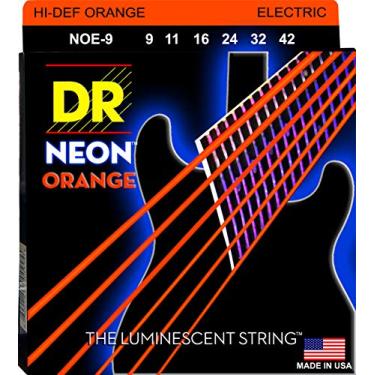 Imagem de DR Strings Cordas de guitarra elétrica HI-DEF NEON (NOE-9)