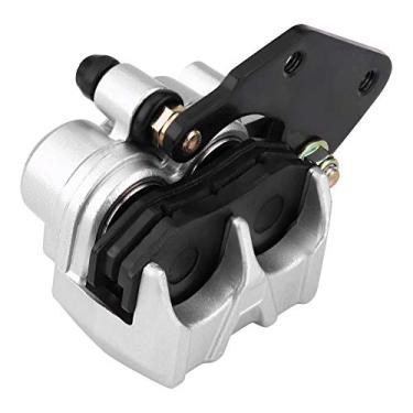 Imagem de Pinça de freio traseiro de motocicleta, conjunto de pinça de freio traseiro para motocicleta 100 conjunto de pinça de bomba de freio traseiro do motor