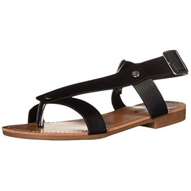 Imagem de William Rast Sandália feminina confortável, Preto, 36