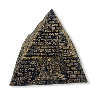 Imagem de ESCULTURA PIRAMIDE EGIPCIA 9 CM EM RESINA
