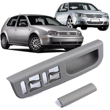 Imagem de Puxador Porta Dianteira Esquerda Golf Bora Passat Cor Cinza
