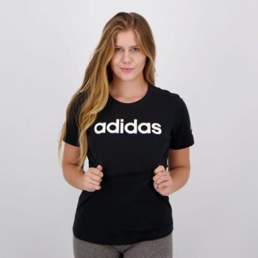 Imagem de Camiseta Adidas Essentials Slim Feminina Preta