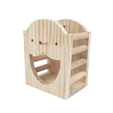 Imagem de WeiLaiKeQi Dispensador de comida multifuncional Rabbit Hay para pequenos animais chinchila