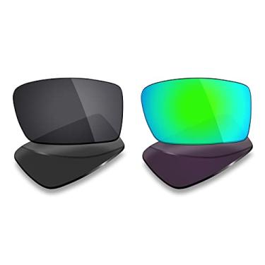 Imagem de 2 pares de lentes polarizadas de substituição da Mryok para óculos de sol Oakley X Squared – Opções