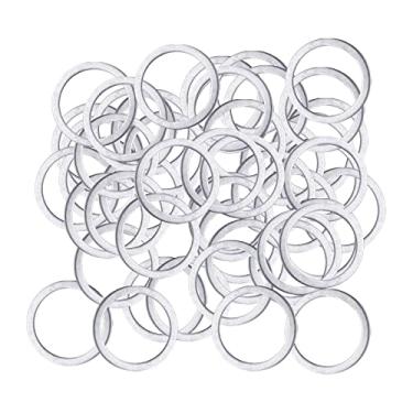 Imagem de Ioensy Conjunto de buchas de lâmina 50 peças, anel de redução, junta de conversão, junta de disco de escultura, adaptador, anel, espaçadores de, 25,4 mm a 20 mm