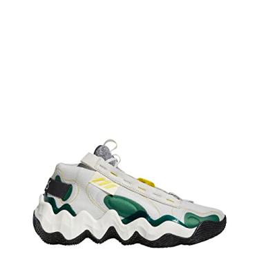 Imagem de adidas Exhibit B Candace Parker Mid Basketball Tênis feminino, Cinza One/Prata Metálico/Team Dark G, 5