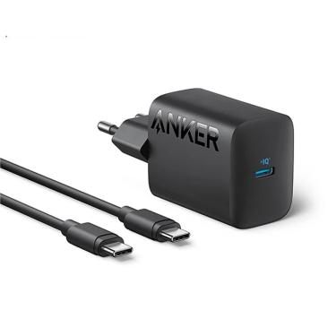 Imagem de Carregador Rápido usb-c 30W pd + Cabo usb-c 1,5m Anker B2640