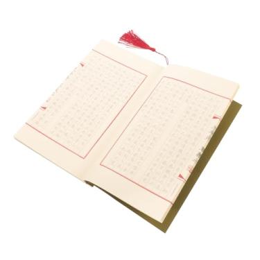 Imagem de COHEALI Carteira de caneta papel de caligrafia chinesa livro de prática de caracteres chineses caderno de caligrafia high performance caligrafia estudantil caderno de papel
