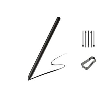 Imagem de Caneta Galaxy Book 3 Pro 360 para Samsung Galaxy Book Pro 3 360 S para Samsung Galaxy Book 3 360 Caneta Stylus com pontas de substituição (preto)