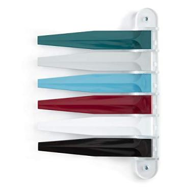 Imagem de Sinais de sala de exames - Kull Industries - Bandeiras médicas de porta para hospitais, consultórios médicos, clínicas (cores de designer, sistema de 6 bandeiras, 18 cm)