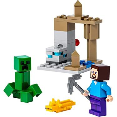 Imagem de LEGO Minecraft Dripstone Cavern Polybag Steve Creeper 30647 Polybag