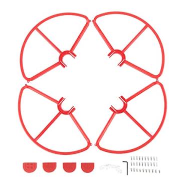 Imagem de Xiaojikuaipao 4 Pieces Propeller Guard for Phantom 3 - Advanced -Collision ion - Weight Cover for UAV RC Airplane - Professional Drone ive Bumper - Red