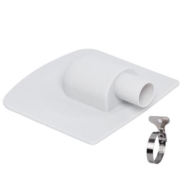 Imagem de YANZI Substitua o adaptador de placa a vácuo Summer Waves para sistemas de bomba de filtro Skimmer Polygroup.