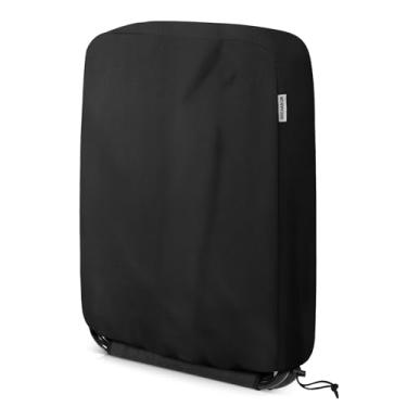 Imagem de Capa de cadeira dobrável para ambientes externos com gravidade zero 420D, impermeável, dobrável, capa para cadeira reclinável, capas de móveis de pátio, 71 x 109 cm