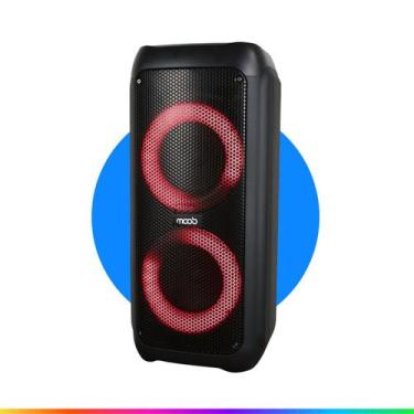 Imagem de Caixa de Som Amplificada Moob Urban 400W com Bluetooth TWS, Microfone,