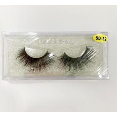 Imagem de Cílio Mink 100% Pelo Natural Longo Cheio Premium Cílios Postiços - Imp